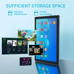 BDF P70 4G LTE 태블릿 PC 10.1인치, 안드로이드 12 MTK6762 옥타 코어, 듀얼 SIM 지원, EU 플러그, 8GB+256GB