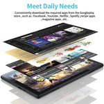 BDF P70 4G LTE 태블릿 PC 10.1인치, 안드로이드 12 MTK6762 옥타 코어, 듀얼 SIM 지원, EU 플러그, 8GB+256GB