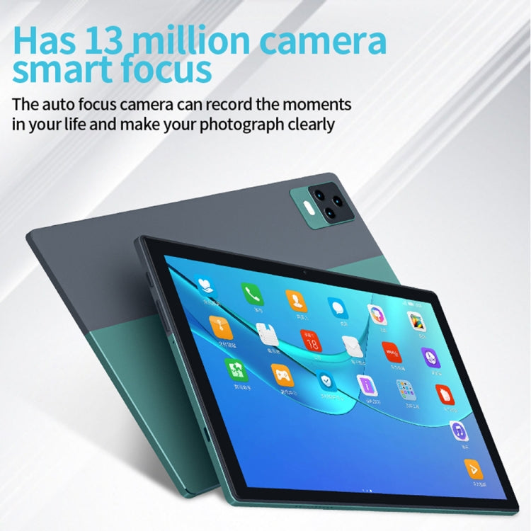 BDF P70 4G LTE 태블릿 PC 10.1인치, 안드로이드 12 MTK6762 옥타 코어, 듀얼 SIM 지원, EU 플러그, 8GB+256GB
