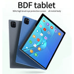 BDF P90 4G LTE 태블릿 PC 10.1인치, 안드로이드 12 MTK6762 옥타 코어, 듀얼 SIM 지원, EU 플러그, 8GB+256GB