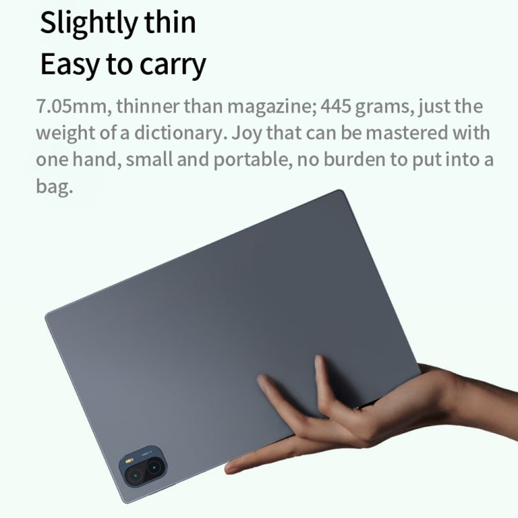 BDF P90 4G LTE 태블릿 PC 10.1인치, 안드로이드 12 MTK6762 옥타 코어, 듀얼 SIM 지원, EU 플러그, 8GB+256GB