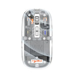 HXSJ T900 투명 자석 3모드 무선 게이밍 마우스