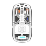 HXSJ T900 투명 자석 3모드 무선 게이밍 마우스