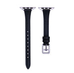 T자형 슬림 천연 가죽 시계줄, Apple Watch 시리즈 2 42mm용, Apple Watch 2 38mm용, Apple Watch 42mm용, Apple Watch 38mm용