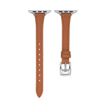 T자형 슬림 천연 가죽 시계줄, Apple Watch 시리즈 2 42mm용, Apple Watch 2 38mm용, Apple Watch 42mm용, Apple Watch 38mm용