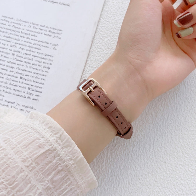 T자형 슬림 천연 가죽 시계줄, Apple Watch 시리즈 2 42mm용, Apple Watch 2 38mm용, Apple Watch 42mm용, Apple Watch 38mm용
