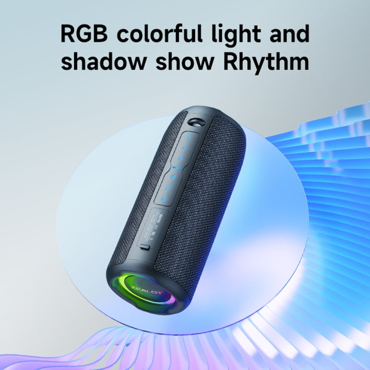 Zealot S49 Pro 20W 야외 휴대용 무선 블루투스 스피커 RGB 라이트 포함, S49 Pro