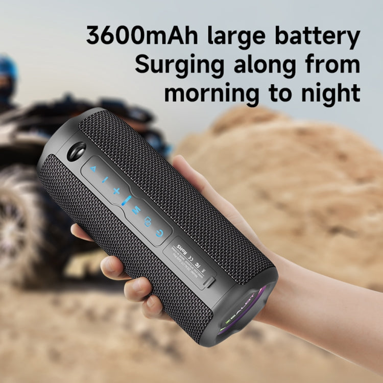 Zealot S49 Pro 20W 야외 휴대용 무선 블루투스 스피커 RGB 라이트 포함, S49 Pro