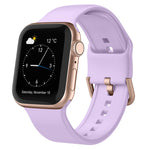 Pin Buckle Silicone Watch Band, For Apple Watch Series 6 44mm