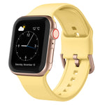 Pin Buckle Silicone Watch Band, For Apple Watch Series 4 40mm