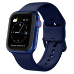 Pin Buckle Silicone Watch Band, For Apple Watch 42mm