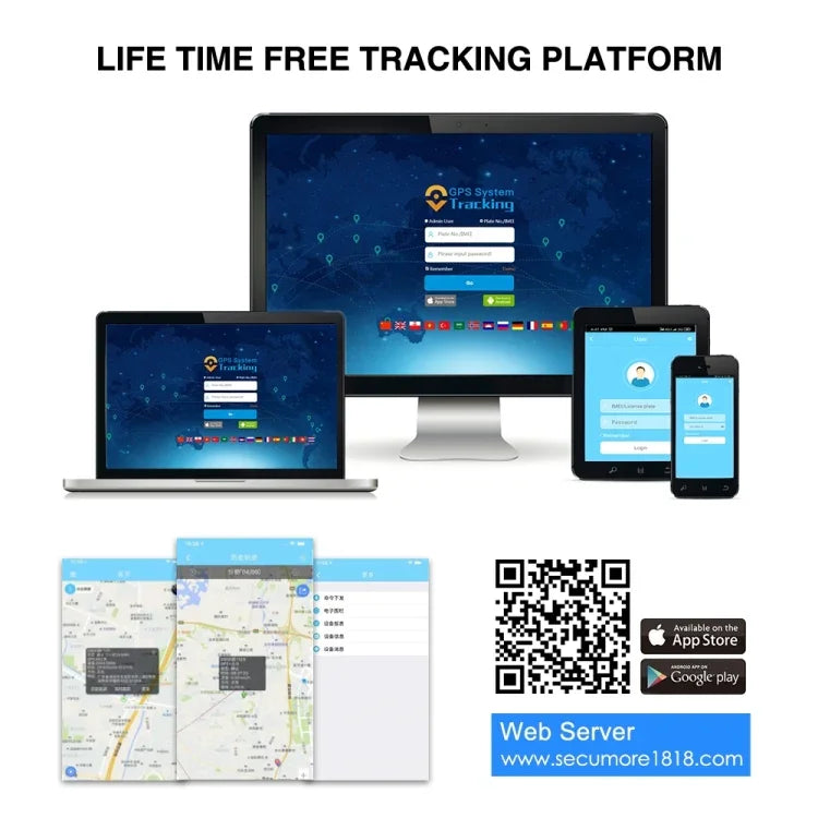 C26 GPS 위치 추적기 위성 추적기 차량 도난 방지 알람 오일 및 전원 차단 가능, 9-36V