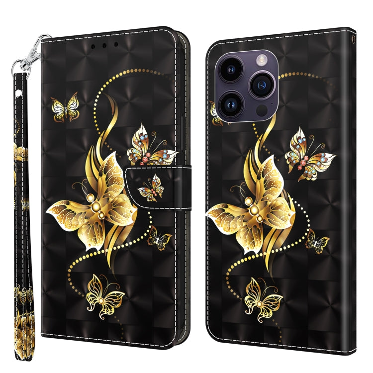 3D Painted Leather Phone Case, For iPhone 15 Pro Max, For iPhone 15 Pro, For iPhone 15 Plus, For iPhone 15