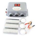 Car 3-hole Electric Heater Demister Defroster, DC 12V, DC 24V