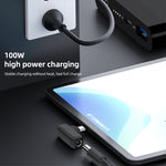 100W N 3.5X1.35mm 암-USB-C/타입-C 수 플러그 충전 어댑터, 3.5X1.35mm