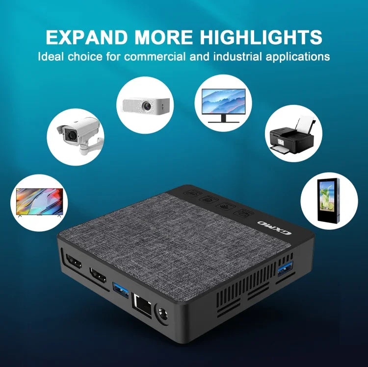 GXMO N42 윈도우 11 인텔 제미니 레이크 N4020C 미니 PC NVME SSD WiFi 미니 데스크탑 컴퓨터, 4GB+64GB, 4GB+64GB+256GB