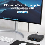 GXMO N42 윈도우 11 인텔 제미니 레이크 N4020C 미니 PC NVME SSD WiFi 미니 데스크탑 컴퓨터, 4GB+64GB, 4GB+64GB+256GB