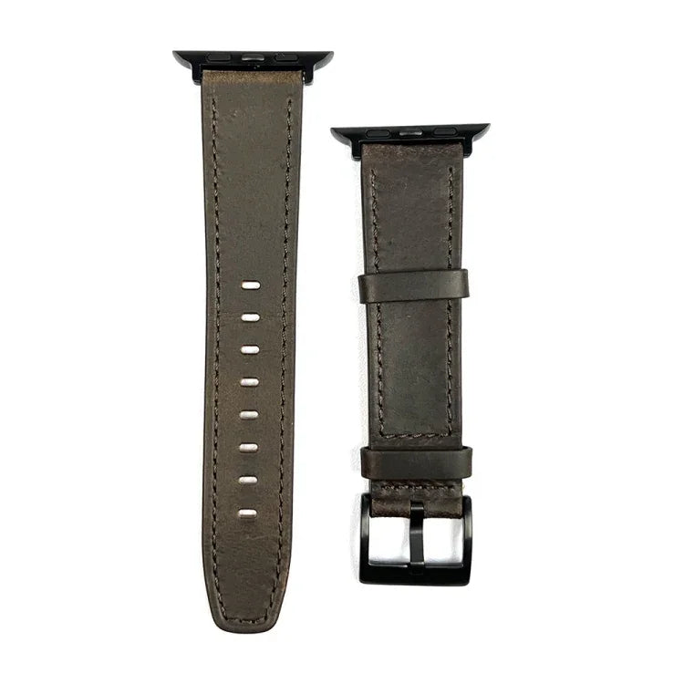 레트로 텍스처 가죽 시계줄, Apple Watch 4 44mm용, Apple Watch 4 40mm용, Apple Watch 3 38mm용, Apple Watch 3 42mm용, Apple Watch 2 42mm용, Apple Watch 2 38mm용, Apple Watch 42mm용, Apple Watch 38mm용
