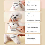 반려동물 강아지 고양이 벼룩 제거 촘촘한 이빨 미용 빗, 18cm