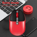 HXSJ M106 2.4GHz 1600dpi 단일 모드 무선 마우스 USB 충전식