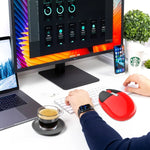 HXSJ M106 2.4GHz 1600dpi 단일 모드 무선 마우스 USB 충전식