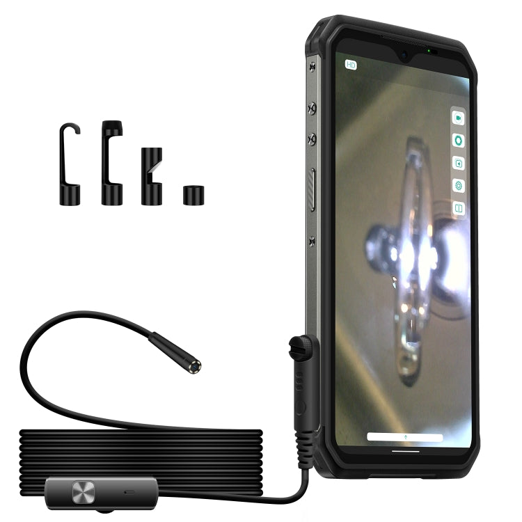 Ulefone 내시경 E1 IP67 방수 3-in-1 내시경 Ulefone Power Armor 21 / 19 / 18T / 16 Pro / 13 / Armor Pad용, uSmart E1