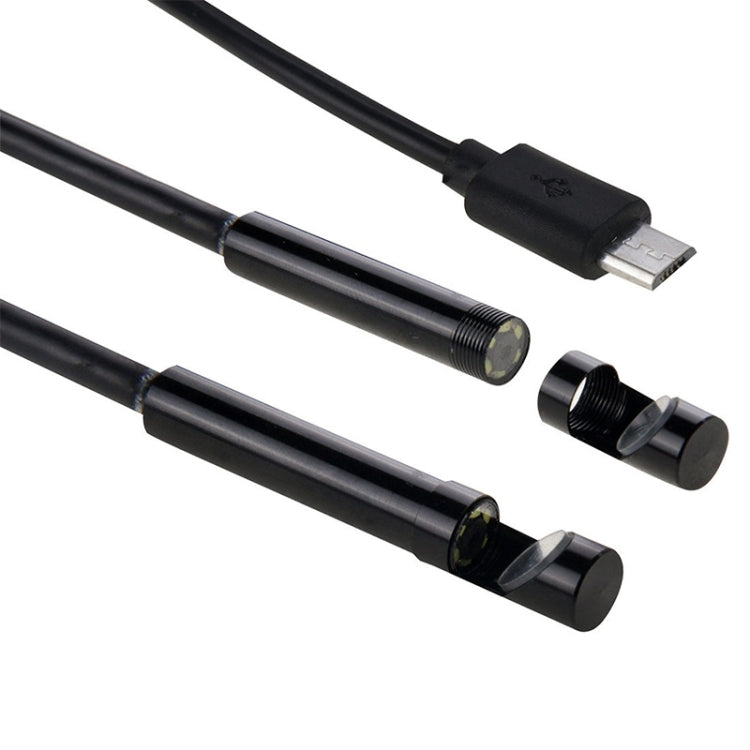 AN97 방수 마이크로 USB 내시경 스네이크 튜브 검사 카메라 OTG 기능 안드로이드 휴대폰용, 6개 LED 포함, 5.5mm, 8mm
