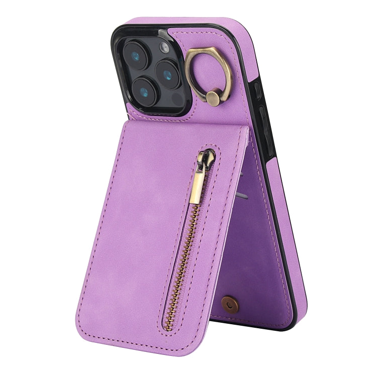 레트로 링과 지퍼 RFID 카드 슬롯 휴대폰 케이스, iPhone 16 Pro용, iPhone 16 Plus용, iPhone 16용, iPhone 15 Pro Max용, iPhone 15 Pro용, iPhone 15 Plus용