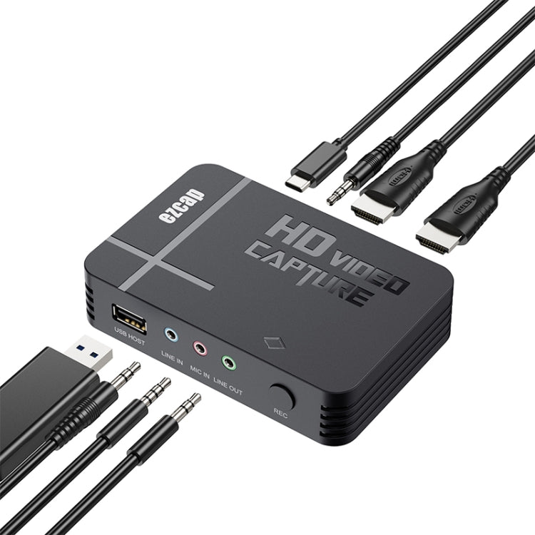 Ezcap 288P HDMI 비디오 캡처 박스 USB 저장 지원, Ezcap 288P