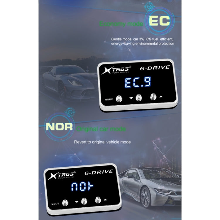 TROS TS-6Drive Potent Booster Electronic Throttle Controller, For Toyota Harrier 2012-2020, For Chevrolet Colorado 2012-2020
