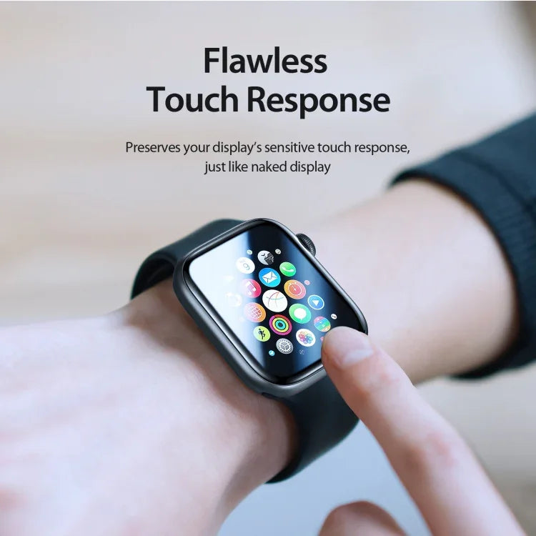 DUX DUCIS Pmma 시리즈 3D 표면 복합 소프트 시계 필름, Apple Watch 시리즈 6 / 5 / 4 / SE 44mm용, Apple Watch 시리즈 6 / 5 / 4 / SE 40mm용, Apple Watch 시리즈 11 / 10 46mm용, Apple Watch 시리즈 11 / 10 42mm용                                ...