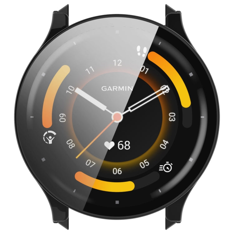 PC + Tempered Glass Film Integrated Watch Case, For Garmin Venu 3S, For Garmin Venu 3