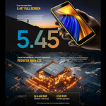 Ulefone Armor X12, 러기드 폰, 얼굴 인식, 5.45인치 Android 13 Go MediaTek Helio A22 쿼드 코어, 네트워크: 4G, NFC, 3GB+32GB