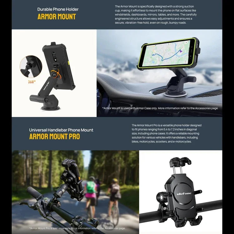 Ulefone Armor X12, 러기드 폰, 얼굴 인식, 5.45인치 Android 13 Go MediaTek Helio A22 쿼드 코어, 네트워크: 4G, NFC, 3GB+32GB