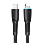 JOYROOM SA32-CL3 스타리 시리즈 30W USB-C / Type-C to 8핀 고속 충전 데이터 케이블, USB-C / Type-C to 8핀