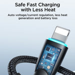 JOYROOM SA32-CL3 스타리 시리즈 30W USB-C / Type-C to 8핀 고속 충전 데이터 케이블, USB-C / Type-C to 8핀