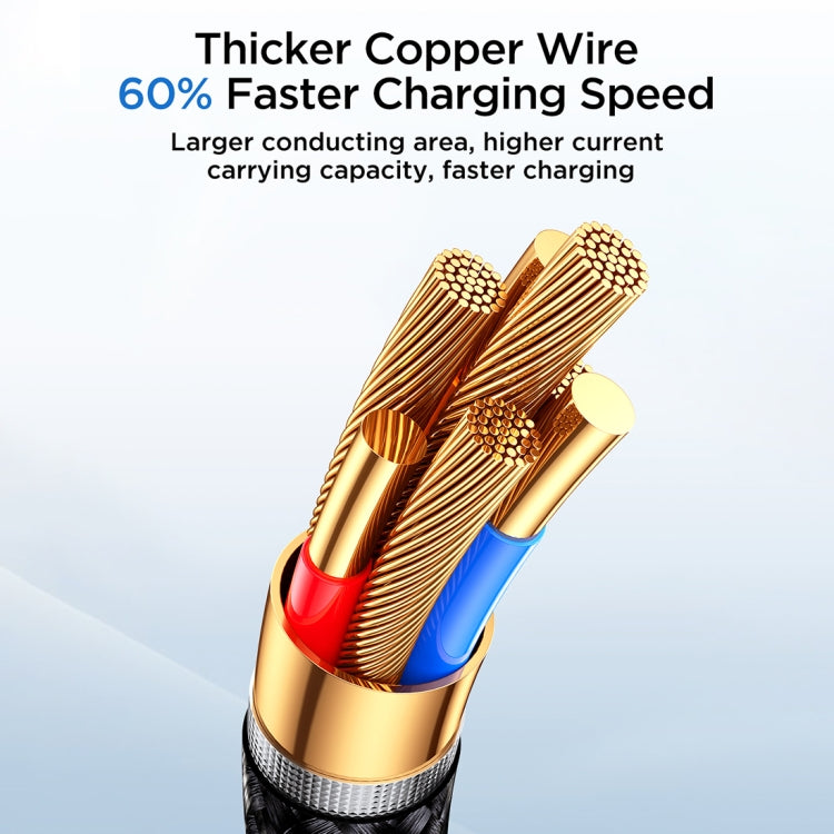 JOYROOM SA32-CL3 스타리 시리즈 30W USB-C / Type-C to 8핀 고속 충전 데이터 케이블, USB-C / Type-C to 8핀