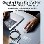 JOYROOM SA32-CL3 스타리 시리즈 30W USB-C / Type-C to 8핀 고속 충전 데이터 케이블, USB-C / Type-C to 8핀