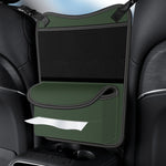3054 Napa Texture Leather Car Center Console Storage Bag, 3054 (Olive Green), 3054 (Black), 3054 (Grey), 3054 (Brown)