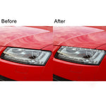 Car Light Eyebrow Diamond Decoration Sticker, Left and Right Drive, Light Eyebrow