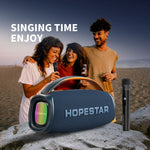 HOPESTAR A40 80W 야외 휴대용 무선 블루투스 스피커, A40