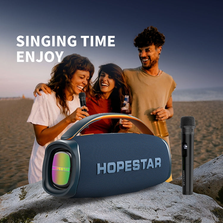 HOPESTAR A40 80W 야외 휴대용 무선 블루투스 스피커, A40