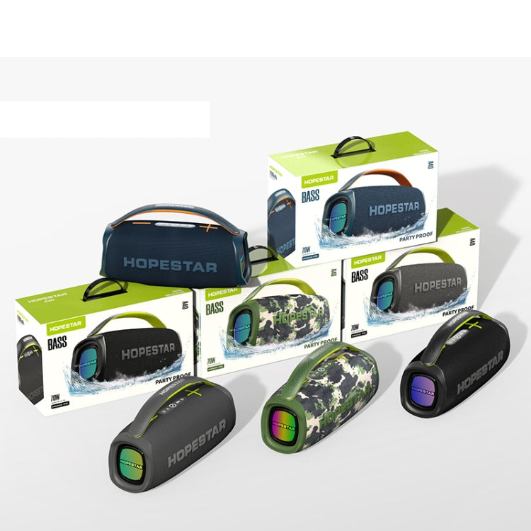 HOPESTAR A40 80W 야외 휴대용 무선 블루투스 스피커, A40