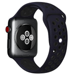 스포츠 실리콘 시계줄 스탠다드 에디션, Apple Watch 시리즈 8&7 41mm / SE 2&6&SE&5&4 40mm / 3&2&1 38mm용