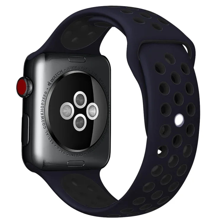 스포츠 실리콘 시계줄 스탠다드 에디션, Apple Watch 시리즈 8&7 41mm / SE 2&6&SE&5&4 40mm / 3&2&1 38mm용