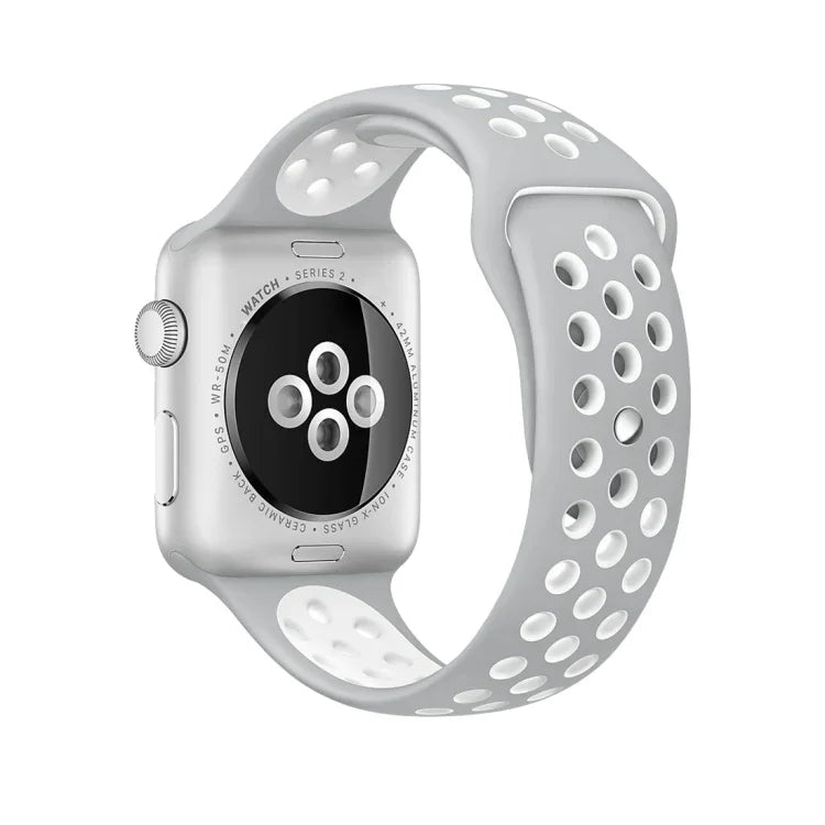 스포츠 실리콘 시계줄 스탠다드 에디션, Apple Watch 시리즈 8&7 41mm / SE 2&6&SE&5&4 40mm / 3&2&1 38mm용
