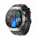 MT200 1.43인치 AMOLED IP67 스마트 통화 시계, ECG/체온/혈당 모니터링 지원