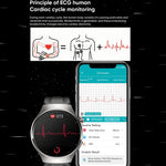 MT200 1.43인치 AMOLED IP67 스마트 통화 시계, ECG/체온/혈당 모니터링 지원