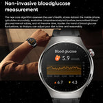 MT200 1.43인치 AMOLED IP67 스마트 통화 시계, ECG/체온/혈당 모니터링 지원