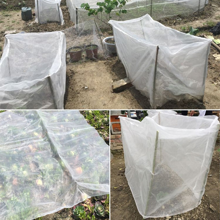 Garden Dustproof Nylon Net Insect Screen Packing Bag, Mesh Aperture: 1mm, 1.5x10m, 1x5m, 2x3m, 2x5m, 2.5x10m
